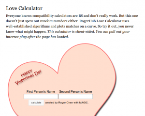 Love Calculator Preview