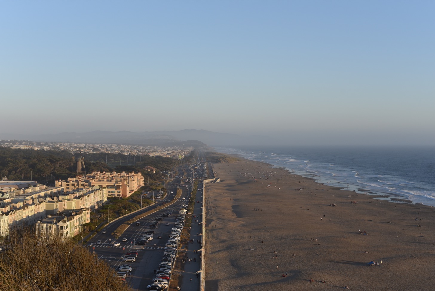 Mission beach in San Francisco.