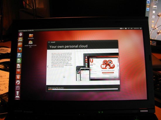 Installing Ubuntu on the x230.